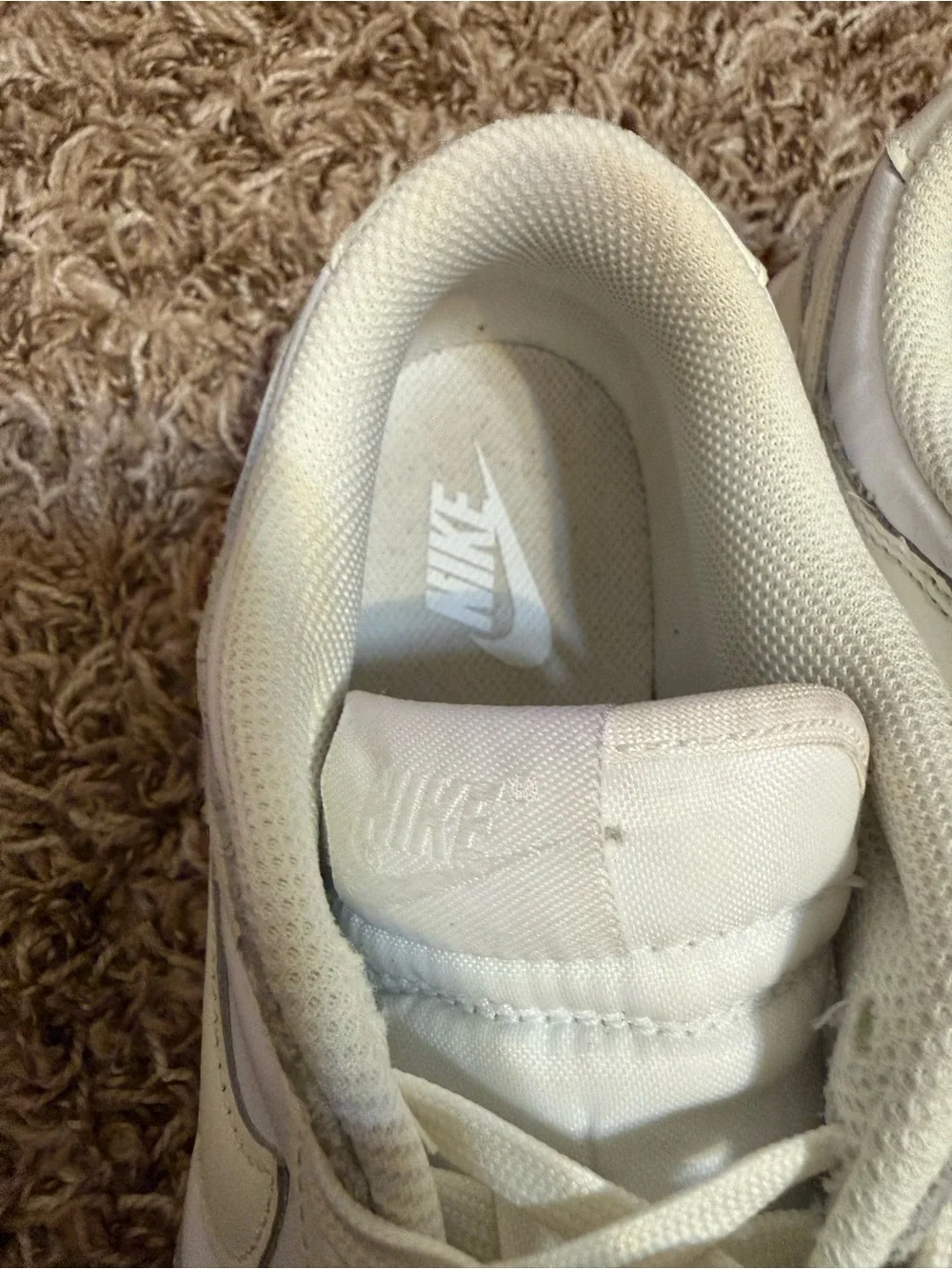 Nike Women’s Low-Top Sneakers in Cream/Off-White